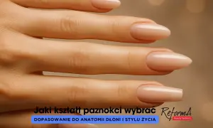 Dłonie z idealnie dopasowanymi, migdałowymi paznokciami. Odkryj najładniejszy kształt paznokci dla siebie.