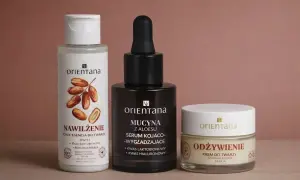 Orientana: nawilżenie, mucyna z aloesu, odżywienie. One, two, free – kompletna pielęgnacja dla Twojej skóry.